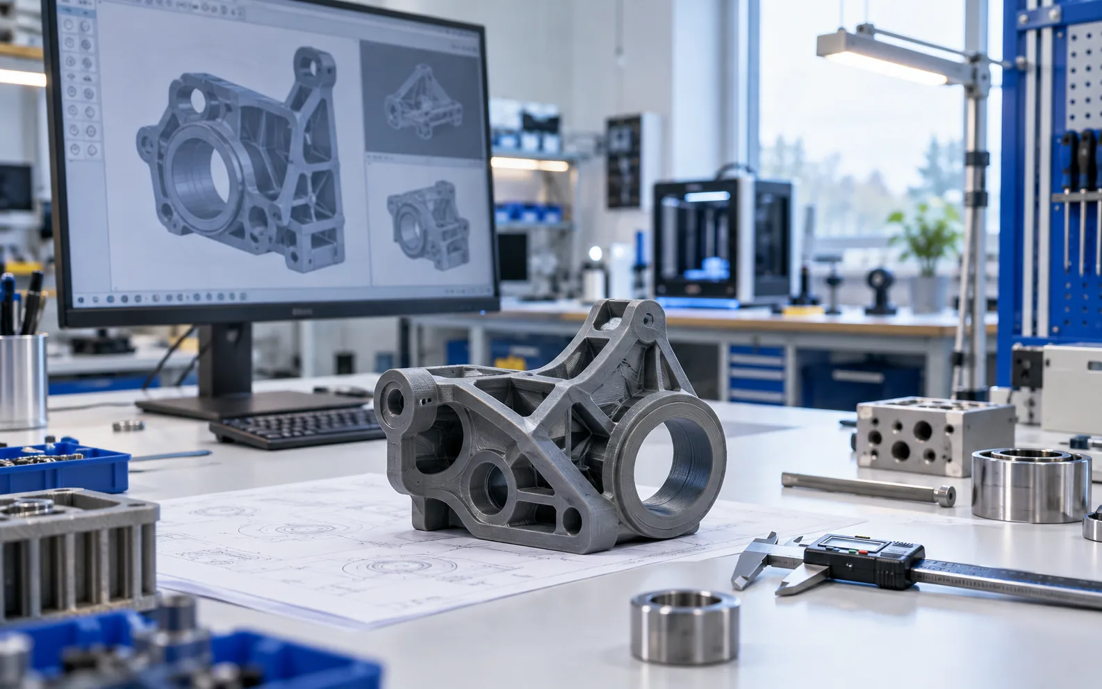 Prototipo meccanico, CAD e strumenti di progettazione